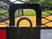 7x20 Dovetail Utility Trailer with 1ft Mesh Side Gate (2) 3,500lb Axles 7K GVWR D Ring picture 