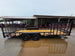 7x20 Dovetail Utility Trailer with 1ft Mesh Side Gate (2) 3,500lb Axles 7K GVWR Left side picture 