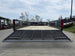 7x20 Powder Coated Utility Trailer with Side Gate and 18" Mesh (2) 5,200lb Axles Open back side picture 