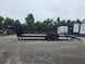 7x24 Gooseneck Equipment Trailer (2) 7K Axles Standup Ramps 14k GVWR Open right side picture 