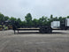 7x24 Gooseneck Equipment Trailer (2) 7K Axles Standup Ramps 14k GVWR Right side picture 