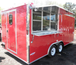 Red Concession Trailer 8.5' x 17'