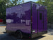 8.5' X 12' Purple With Blackout Food Event Catering and Vending Back left angle picture 