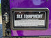 8.5' X 12' Purple With Blackout Food Event Catering and Vending License plate picture 