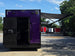 8.5' X 12' Purple With Blackout Food Event Catering and Vending Open back side picture 