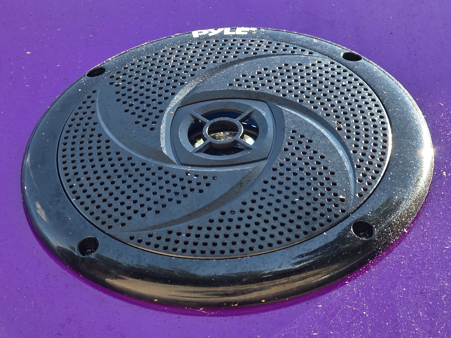 8.5' X 12' Purple With Blackout Food Event Catering and Vending Speaker picture 