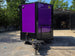 8.5' X 12' Purple With Blackout Food Event Catering and Vending Front side picture 