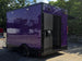 8.5' X 12' Purple With Blackout Food Event Catering and Vending Open back left angle picture 