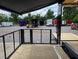 8.5' X 16' Custom Stage Trailer Mobile Event Marketing Promotional Showcase Front side porch picture 