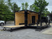 8.5' X 16' Custom Stage Trailer Mobile Event Marketing Promotional Showcase Open back right angle picture 