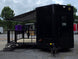8.5' X 16' Custom Stage Trailer Mobile Event Marketing Promotional Showcase Open front side picture 