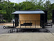 8.5' X 16' Custom Stage Trailer Mobile Event Marketing Promotional Showcase Open left side picture 
