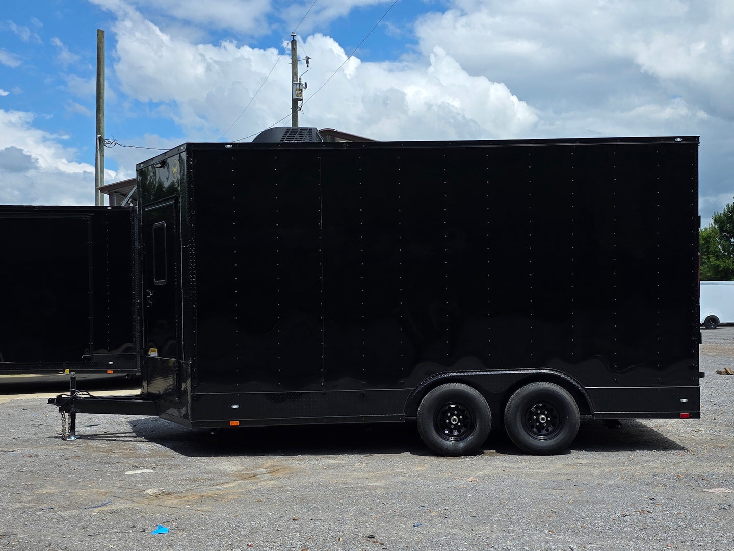 8.5' X 16' Custom Stage Trailer Mobile Event Marketing Promotional Showcase Right side picture 