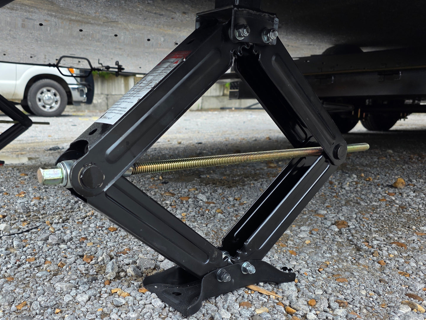 8.5' X 16' Custom Stage Trailer Mobile Event Marketing Promotional Showcase Stabilizing jack picture 