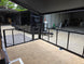 8.5' X 16' Custom Stage Trailer Mobile Event Marketing Promotional Showcase Back left angle picture 