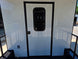 8.5’ X 16’ White Mobile kitchen food event concession trailer w/ 6’ Porch Entry door picture 