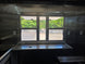 8.5’ X 16’ White Mobile kitchen food event concession trailer w/ 6’ Porch Interior window picture 
