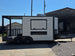 8.5’ X 16’ White Mobile kitchen food event concession trailer w/ 6’ Porch Left side picture 