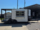 8.5’ X 16’ White Mobile kitchen food event concession trailer w/ 6’ Porch Open left side picture 