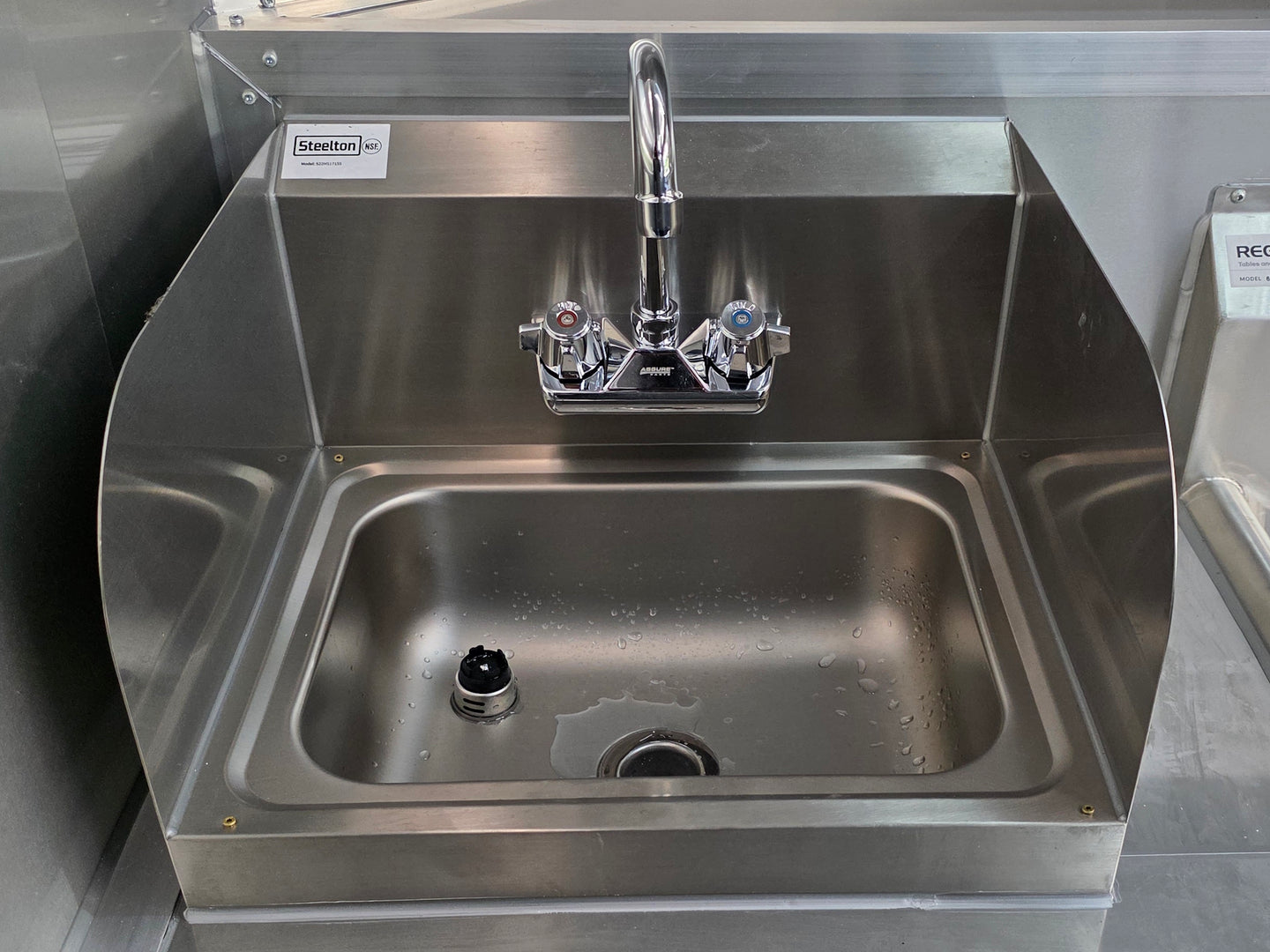 8.5’ X 16’ White Mobile kitchen food event concession trailer w/ 6’ Porch Sink picture 