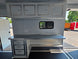 8.5' X 20' Charcoal Grey Custom Enclosed Trailer Mobile Office and Command Center Cabinet 2 picture 