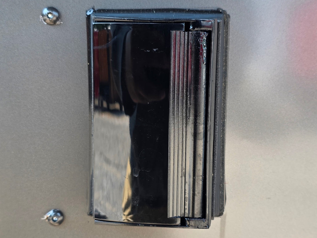 8.5' X 20' Charcoal Grey Custom Enclosed Trailer Mobile Office and Command Center Exterior outlet picture 