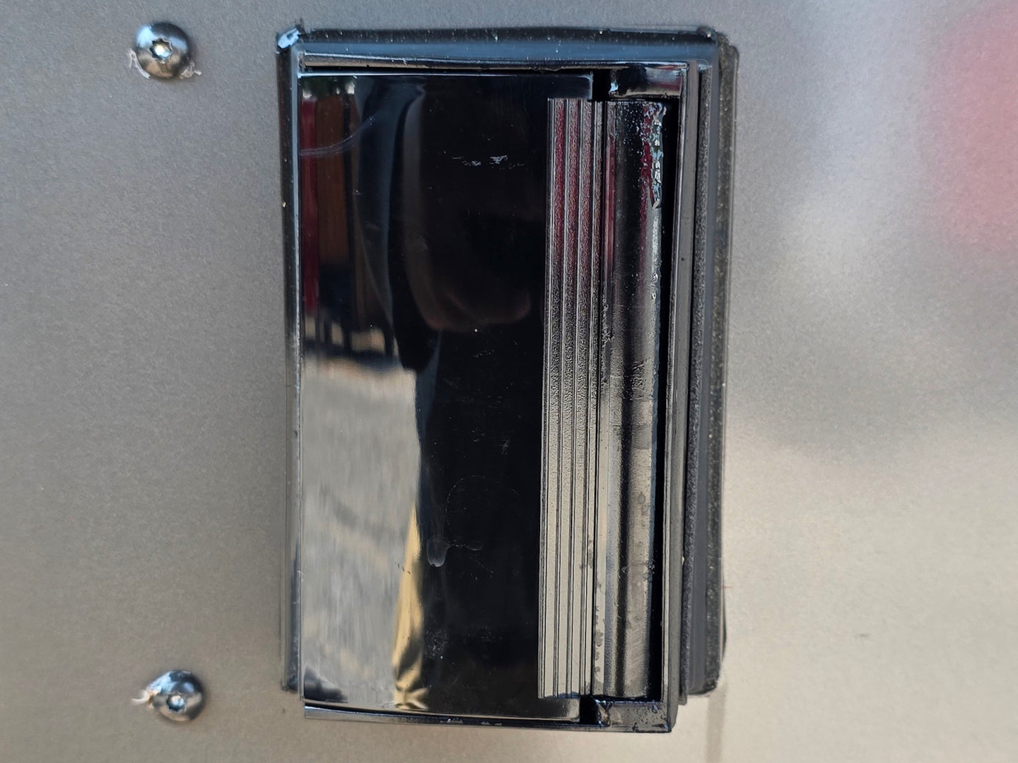 8.5' X 20' Charcoal Grey Custom Enclosed Trailer Mobile Office and Command Center Exterior outlet picture 