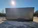 8.5' X 20' Charcoal Grey Office and Mobile Command Center Enclosed Trailer Drivers Side Shot