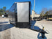 8.5' X 20' Charcoal Grey Office and Mobile Command Center Enclosed Trailer Front Passenger Side