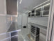 8.5' X 20' Charcoal Grey Office and Mobile Command Center Enclosed Trailer Interior 4