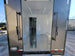 8.5' X 20' Charcoal Grey Office and Mobile Command Center Enclosed Trailer Rear Ramp Down Close Up