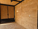 8.5' X 20' Custom Enclosed Marketing & Event Trailer With 14' Stage Interior front left angle picture 