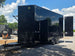 8.5' X 20' Custom Enclosed Marketing & Event Trailer With 14' Stage Open front right angle picture 