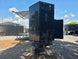 8.5' X 20' Custom Enclosed Marketing & Event Trailer With 14' Stage Open front side picture 