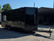 8.5' X 20' Food Event Concession Trailer with 6' Screened Porch Front left angle picture 