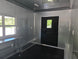 8.5' X 20' Food Event Concession Trailer with 6' Screened Porch Interior front right angle picture 
