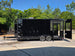 8.5' X 20' Food Event Concession Trailer with 6' Screened Porch Open right side picture 