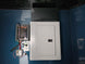 8.5' X 22' Concession Trailer Charcoal Grey and Black Two Tone Food Event Catering Electrical system picture 