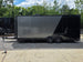 8.5' X 22' Concession Trailer Charcoal Grey and Black Two Tone Food Event Catering Right side picture 
