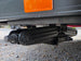 8.5' X 22' Concession Trailer Charcoal Grey and Black Two Tone Food Event Catering Stabilizing jack picture 