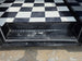 8.5' X 22' Concession Trailer Charcoal Grey and Black Two Tone Food Event Catering Step picture