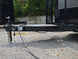 8.5' X 22' Concession Trailer Charcoal Grey and Black Two Tone Food Event Catering Tongue picture 
