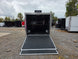8.5' X 22' White Custom Concession Trailer Food Event Catering Interior Image 6
