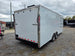8.5' X 22' White Custom Concession Trailer Food Event Catering Passenger Side Rear