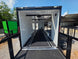 8.5' X 24' Black Custom Enclosed Trailer For Marketing and Showcase Events Back porch back side picture 
