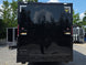 8.5' X 24' Black Custom Enclosed Trailer For Marketing and Showcase Events Back side picture 