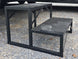 8.5' X 24' Black Custom Enclosed Trailer For Marketing and Showcase Events Stair picture 