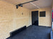 8.5' X 24' Concession Trailer Cobalt Blue With Black Out Trim Stage and Event Marketing Interior back right angle picture 