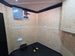 8.5' X 24' Concession Trailer Cobalt Blue With Black Out Trim Stage and Event Marketing Storage back side picture 