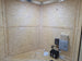 8.5' X 24' Custom Black Hybrid Enclosed Trailer (2) 5,200 lb Axles Interior back side picture 